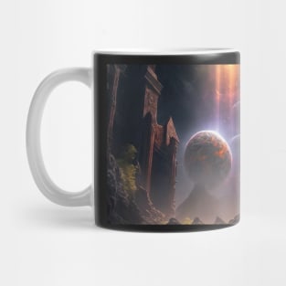 Other worldly Landscape Mug